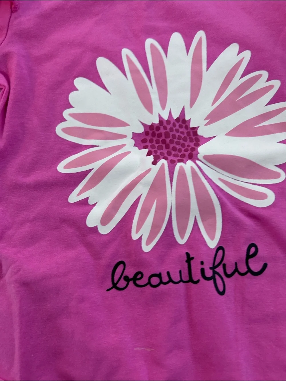 Baby Girl Pink Daisy Bodysuit & Pants Set. Size 18/24M. NWOT